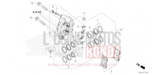 FRONT BRAKE CALIPER CMX1100AM de 2021